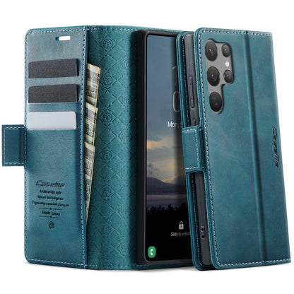 CaseMe 033 Calf Leather Lining Microfibre RFID Blocking Phone Case, For Samsung Galaxy A25, For Samsung Galaxy S23 FE 5G, For Samsung Galaxy A24 4G, For Samsung Galaxy A34 5G, For Samsung Galaxy A54, For Samsung Galaxy S23 Ultra 5G                     ...