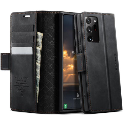 CaseMe 033 Calf Leather Lining Microfibre RFID Blocking Phone Case, For Samsung Galaxy S21+ 5G, For Samsung Galaxy S21 Ultra 5G, For Samsung Galaxy Note20 Ultra, For Samsung Galaxy S20 Ultra, For Samsung Galaxy S20, For Samsung Galaxy S20+             ...