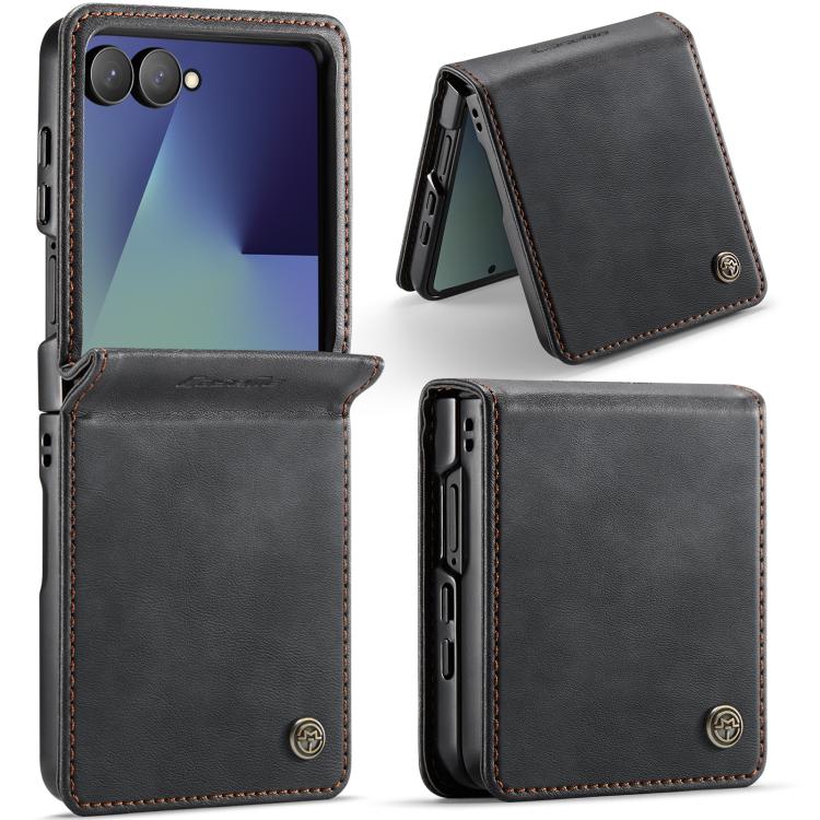 CaseMe 033 Calf Leather Lining Microfibre RFID Blocking Phone Case, For Galaxy S26+ 5G, For Galaxy S26 Ultra 5G, For Galaxy S26 5G, For Galaxy A57 5G, For Galaxy A37 5G, For Galaxy A27 5G, For Galaxy S25 FE 5G, For Samsung Galaxy Z Fold7 5G            ...