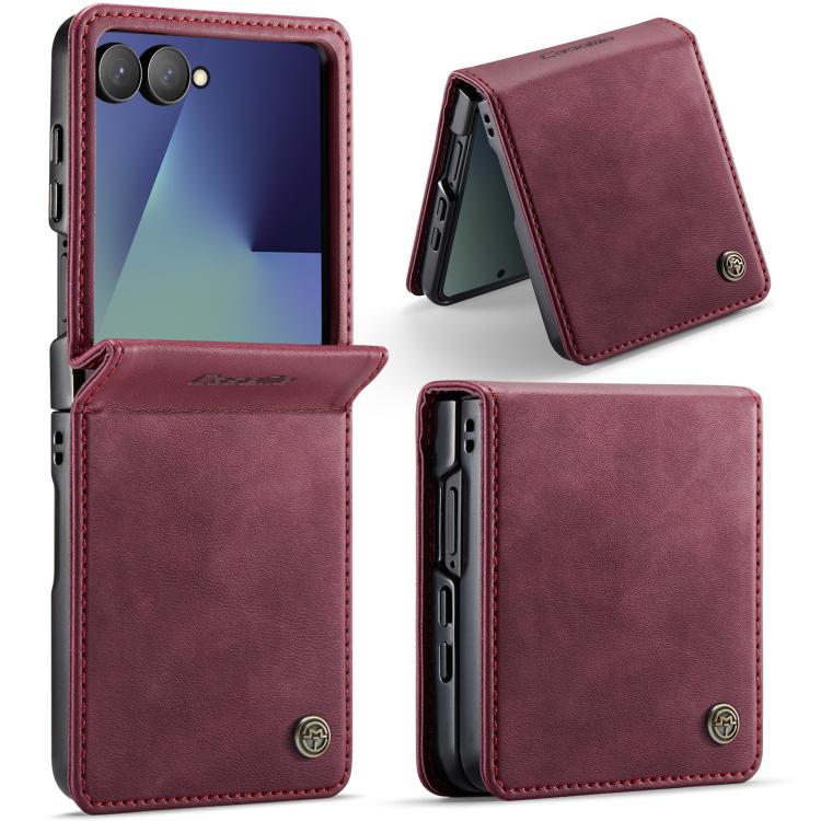 CaseMe 033 Calf Leather Lining Microfibre RFID Blocking Phone Case, For Galaxy S26+ 5G, For Galaxy S26 Ultra 5G, For Galaxy S26 5G, For Galaxy A57 5G, For Galaxy A37 5G, For Galaxy A27 5G, For Galaxy S25 FE 5G, For Samsung Galaxy Z Fold7 5G            ...