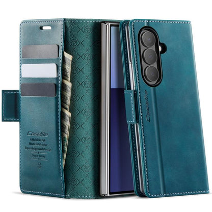 CaseMe 033 Calf Leather Lining Microfibre RFID Blocking Phone Case, For Galaxy S26+ 5G, For Galaxy S26 Ultra 5G, For Galaxy S26 5G, For Galaxy A57 5G, For Galaxy A37 5G, For Galaxy A27 5G, For Galaxy S25 FE 5G, For Samsung Galaxy Z Fold7 5G            ...