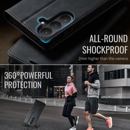 CaseMe 033 Calf Leather Lining Microfibre RFID Blocking Phone Case, For Galaxy S26+ 5G, For Galaxy S26 Ultra 5G, For Galaxy S26 5G, For Galaxy A57 5G, For Galaxy A37 5G, For Galaxy A27 5G, For Galaxy S25 FE 5G, For Samsung Galaxy Z Fold7 5G            ...