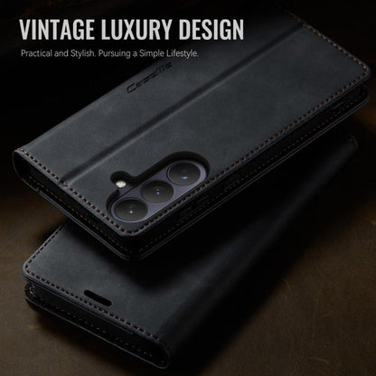 CaseMe 033 Calf Leather Lining Microfibre RFID Blocking Phone Case, For Galaxy S26+ 5G, For Galaxy S26 Ultra 5G, For Galaxy S26 5G, For Galaxy A57 5G, For Galaxy A37 5G, For Galaxy A27 5G, For Galaxy S25 FE 5G, For Samsung Galaxy Z Fold7 5G            ...