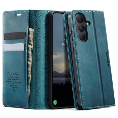 CaseMe 033 Calf Leather Lining Microfibre RFID Blocking Phone Case, For Galaxy S26+ 5G, For Galaxy S26 Ultra 5G, For Galaxy S26 5G, For Galaxy A57 5G, For Galaxy A37 5G, For Galaxy A27 5G, For Galaxy S25 FE 5G, For Samsung Galaxy Z Fold7 5G            ...