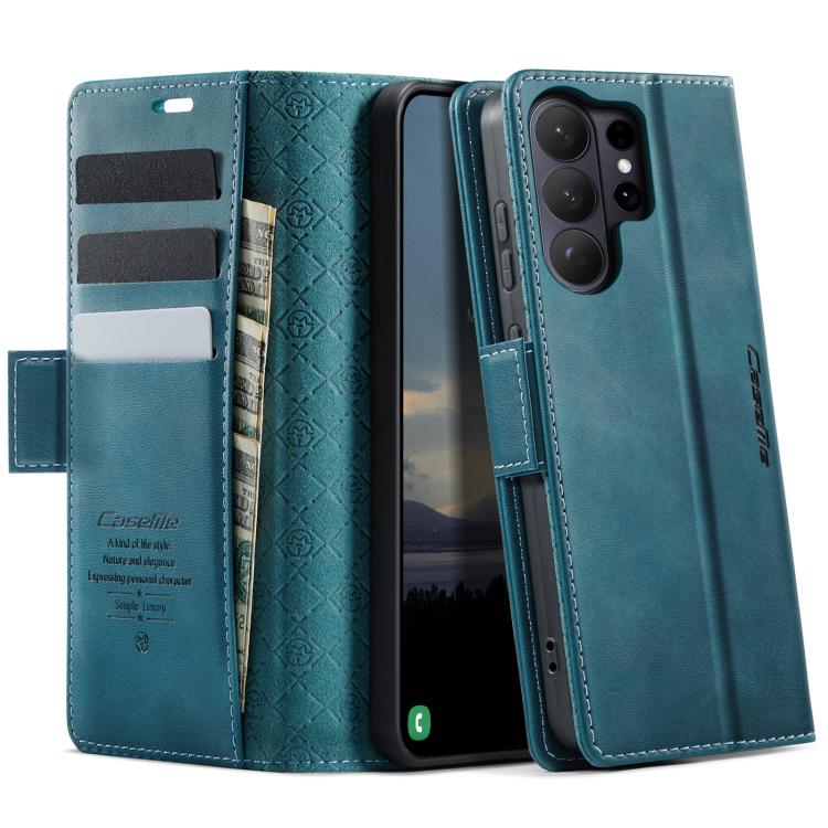 CaseMe 033 Calf Leather Lining Microfibre RFID Blocking Phone Case, For Galaxy S26+ 5G, For Galaxy S26 Ultra 5G, For Galaxy S26 5G, For Galaxy A57 5G, For Galaxy A37 5G, For Galaxy A27 5G, For Galaxy S25 FE 5G, For Samsung Galaxy Z Fold7 5G            ...