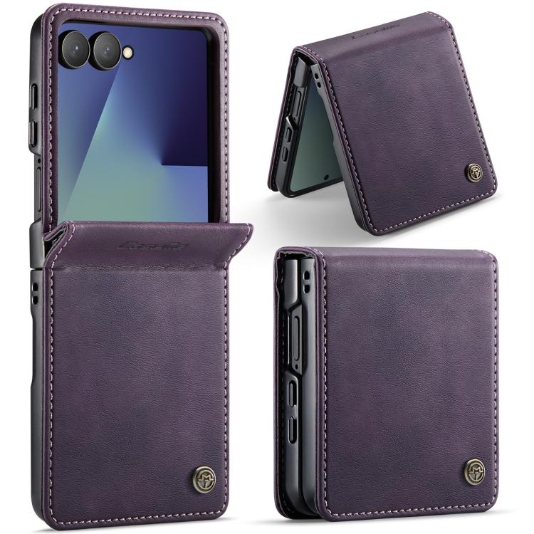 CaseMe 033 Calf Leather Lining Microfibre RFID Blocking Phone Case, For Galaxy S26 FE 5G, For Galaxy Z Flip8 5G, For Galaxy S26+ 5G, For Galaxy S26 Ultra 5G, For Galaxy S26 5G, For Galaxy A57 5G, For Galaxy A37 5G, For Galaxy A27 5G, For Galaxy S25 FE ...