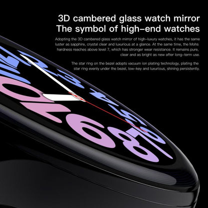 Sense 6 1.43 AMOLED Screen IP68 Waterproof Bluetooth Call Smartwatch Supports Health Monitoring