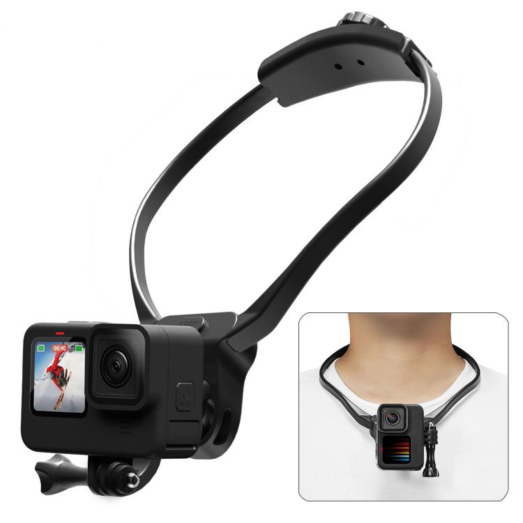 Sports Camera Lazy Neck Bracket Phone Clamp Mount