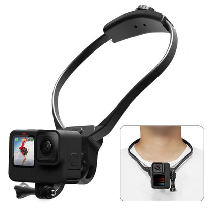 Sports Camera Lazy Neck Bracket Phone Clamp Mount