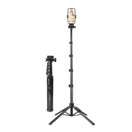 YUNTENG XC-90 Smartphone Camera Bluetooth Selfie Stand for Vlog Video Live Streaming, XC-90