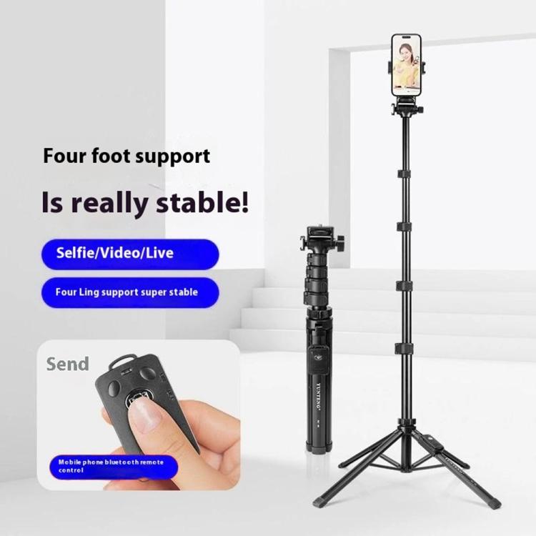 YUNTENG XC-90 Smartphone Camera Bluetooth Selfie Stand for Vlog Video Live Streaming, XC-90