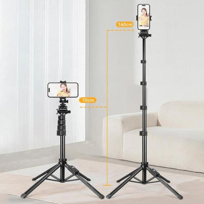 YUNTENG XC-90 Smartphone Camera Bluetooth Selfie Stand for Vlog Video Live Streaming, XC-90