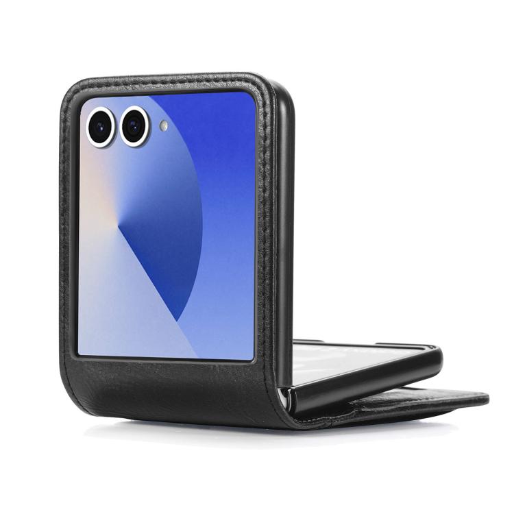 Vertical Flip Card Slot Leather Phone Case, For Galaxy Z Flip8 5G, For Galaxy Z Flip7 5G
