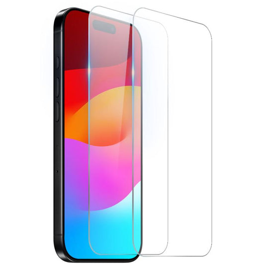 2pcs NORTHJO A++ 0.3mm 2.5D Screen Tempered Glass Film, For iPhone 18 Pro / 17 Pro, For iPhone 18 Pro Max / 17 Pro Max, For iPhone 17, For iPhone Air