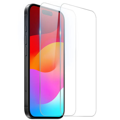 2pcs NORTHJO A++ 0.3mm 2.5D Screen Tempered Glass Film, For iPhone 18 Pro / 17 Pro, For iPhone 18 Pro Max / 17 Pro Max, For iPhone 17, For iPhone Air