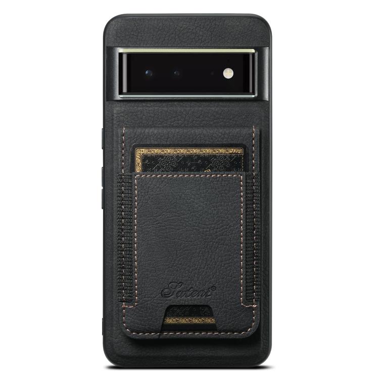 Suteni H17 Litchi Texture Leather Magnetic Detachable Wallet Phone Case, For Google Pixel 11 Pro XL, For Google Pixel 11, For Google Pixel 11 Pro, For Google Pixel 10 Pro XL, For Google Pixel 10 Pro, For Google Pixel 10, For Google Pixel 9 Pro XL      ...