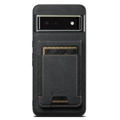 Suteni H17 Litchi Texture Leather Magnetic Detachable Wallet Phone Case, For Google Pixel 11 Pro XL, For Google Pixel 11, For Google Pixel 11 Pro, For Google Pixel 10 Pro XL, For Google Pixel 10 Pro, For Google Pixel 10, For Google Pixel 9 Pro XL      ...