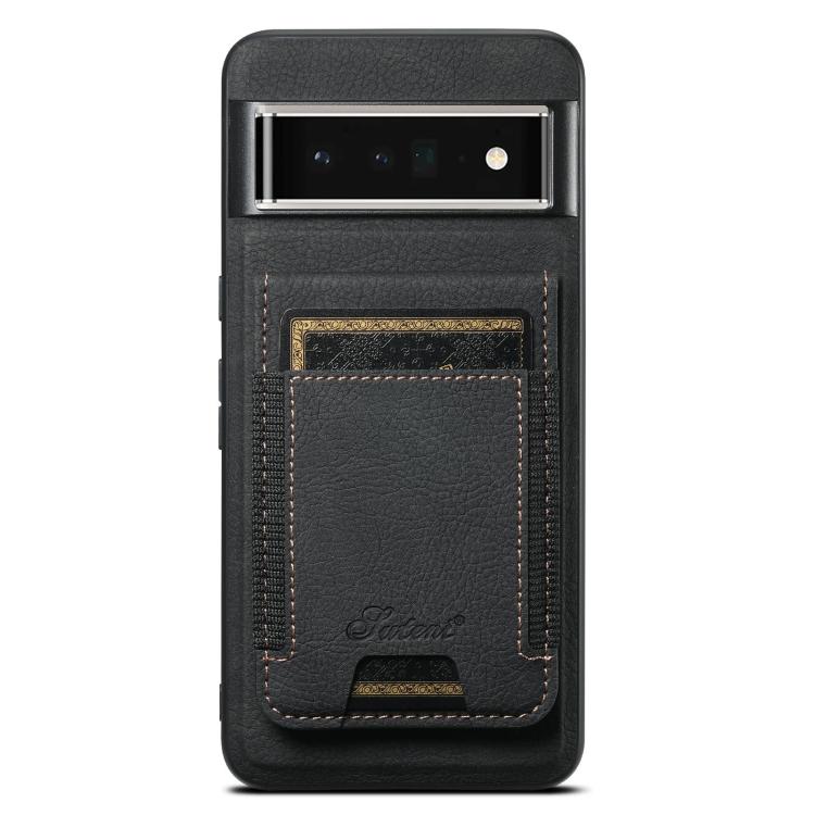 Suteni H17 Litchi Texture Leather Magnetic Detachable Wallet Phone Case, For Google Pixel 11 Pro XL, For Google Pixel 11, For Google Pixel 11 Pro, For Google Pixel 10 Pro XL, For Google Pixel 10 Pro, For Google Pixel 10, For Google Pixel 9 Pro XL      ...