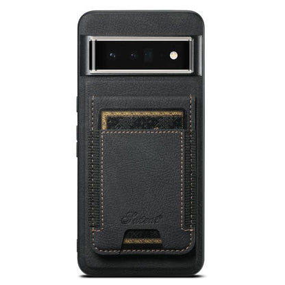 Suteni H17 Litchi Texture Leather Magnetic Detachable Wallet Phone Case, For Google Pixel 11 Pro XL, For Google Pixel 11, For Google Pixel 11 Pro, For Google Pixel 10 Pro XL, For Google Pixel 10 Pro, For Google Pixel 10, For Google Pixel 9 Pro XL      ...