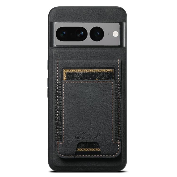 Suteni H17 Litchi Texture Leather Magnetic Detachable Wallet Phone Case, For Google Pixel 11 Pro XL, For Google Pixel 11, For Google Pixel 11 Pro, For Google Pixel 10 Pro XL, For Google Pixel 10 Pro, For Google Pixel 10, For Google Pixel 9 Pro XL      ...