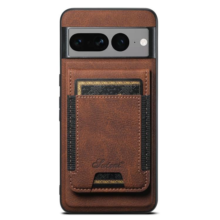 Suteni H17 Litchi Texture Leather Magnetic Detachable Wallet Phone Case, For Google Pixel 11 Pro XL, For Google Pixel 11, For Google Pixel 11 Pro, For Google Pixel 10 Pro XL, For Google Pixel 10 Pro, For Google Pixel 10, For Google Pixel 9 Pro XL      ...