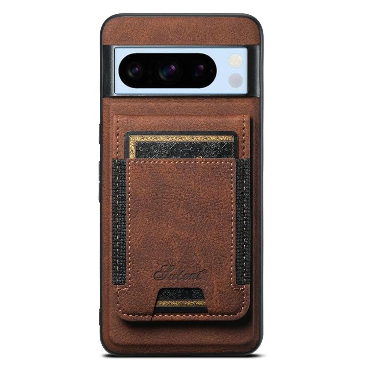 Suteni H17 Litchi Texture Leather Magnetic Detachable Wallet Phone Case, For Google Pixel 11 Pro XL, For Google Pixel 11, For Google Pixel 11 Pro, For Google Pixel 10 Pro XL, For Google Pixel 10 Pro, For Google Pixel 10, For Google Pixel 9 Pro XL      ...