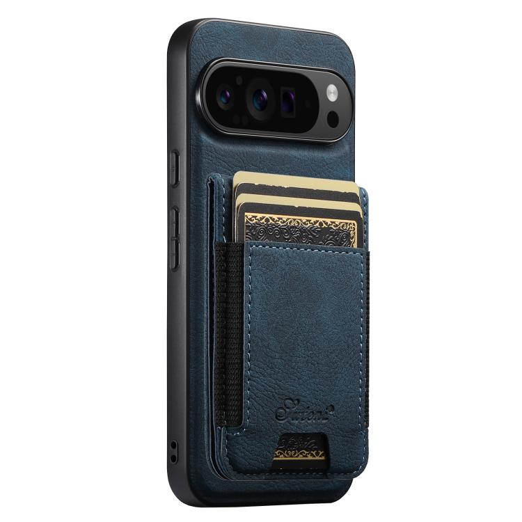Suteni H17 Litchi Texture Leather Magnetic Detachable Wallet Phone Case, For Google Pixel 11 Pro XL, For Google Pixel 11, For Google Pixel 11 Pro, For Google Pixel 10 Pro XL, For Google Pixel 10 Pro, For Google Pixel 10, For Google Pixel 9 Pro XL      ...