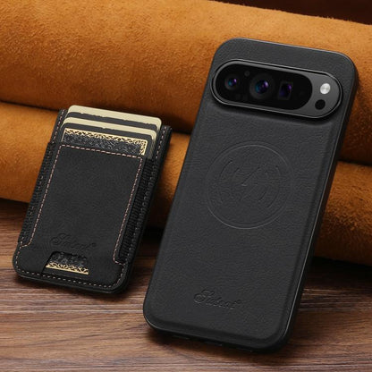 Suteni H17 Litchi Texture Leather Magnetic Detachable Wallet Phone Case, For Google Pixel 11 Pro XL, For Google Pixel 11, For Google Pixel 11 Pro, For Google Pixel 10 Pro XL, For Google Pixel 10 Pro, For Google Pixel 10, For Google Pixel 9 Pro XL      ...