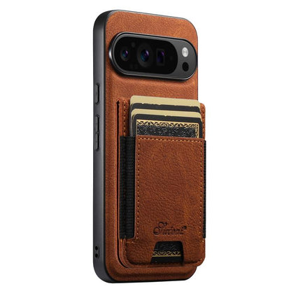 Suteni H17 Litchi Texture Leather Magnetic Detachable Wallet Phone Case, For Google Pixel 11 Pro XL, For Google Pixel 11, For Google Pixel 11 Pro, For Google Pixel 10 Pro XL, For Google Pixel 10 Pro, For Google Pixel 10, For Google Pixel 9 Pro XL      ...