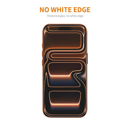 ENKAY Thickened Glue No White Edge 9H Big Arc Edge High Aluminum-silicon Tempered Glass Film, For iPhone 18 Pro, For iPhone 18 Pro Max, For iPhone 17, For iPhone Air, For iPhone 17 Pro, For iPhone 17 Pro Max