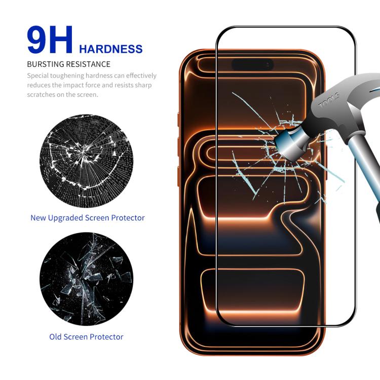 ENKAY Thickened Glue No White Edge High Aluminum-silicon Tempered Glass Film