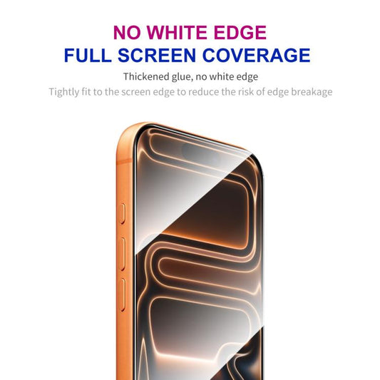 ENKAY Thickened Glue No White Edge High Aluminum-silicon Tempered Glass Film, For iPhone 18 Pro, For iPhone 18 Pro Max, For iPhone 17 Pro Max, For iPhone 17 Pro, For iPhone 17, For iPhone Air