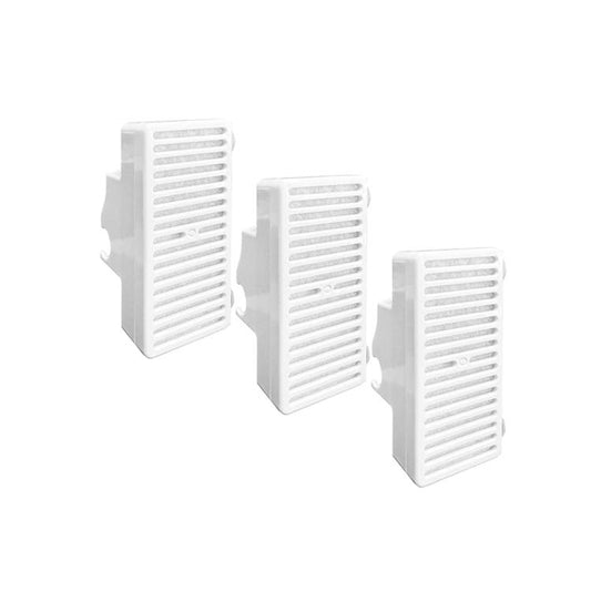 3pcs / Pack T-Shaped Filters Replacement Refill For Pioneer Mini Vortex And Swan Pet Drinking Fountain, For Vortex & Swan