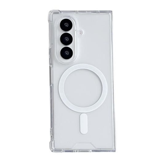 Clear MagSafe Four-corner Anti-fall Phone Case, For Galaxy Z Fold8 Ultra 5G, For Galaxy Z Fold8 5G, For Galaxy Z Flip8 5G, For Galaxy Z Fold7 5G, For Galaxy Z Flip7 5G