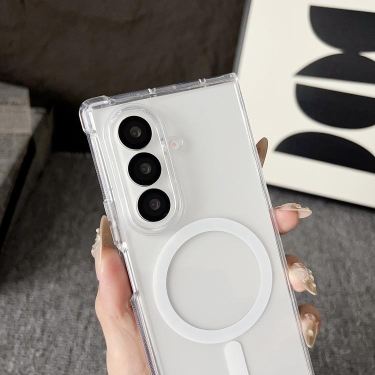 Clear MagSafe Four-corner Anti-fall Phone Case, For Galaxy Z Fold8 Ultra 5G, For Galaxy Z Fold8 5G, For Galaxy Z Flip8 5G, For Galaxy Z Fold7 5G, For Galaxy Z Flip7 5G