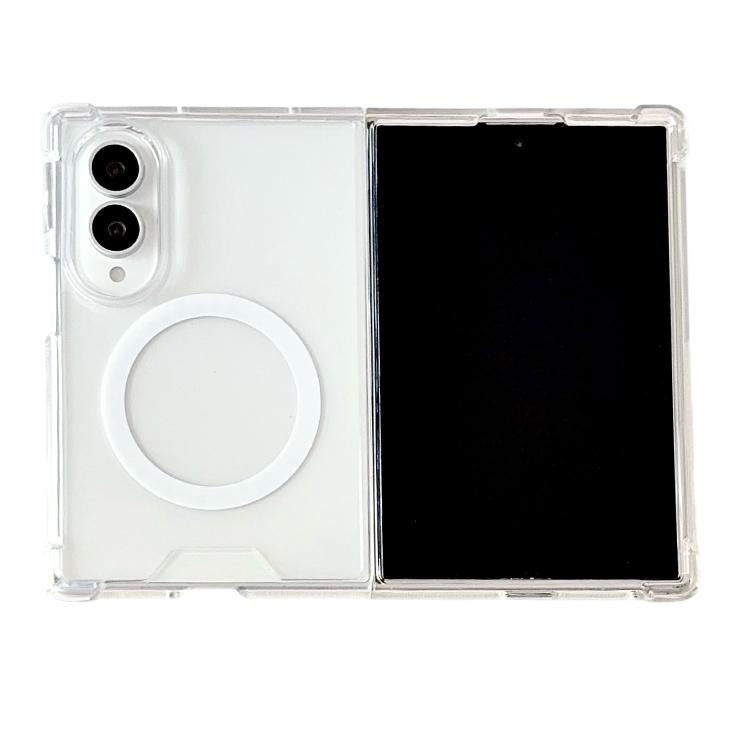 Clear MagSafe Four-corner Anti-fall Phone Case, For Galaxy Z Fold8 Ultra 5G, For Galaxy Z Fold8 5G, For Galaxy Z Flip8 5G, For Galaxy Z Fold7 5G, For Galaxy Z Flip7 5G