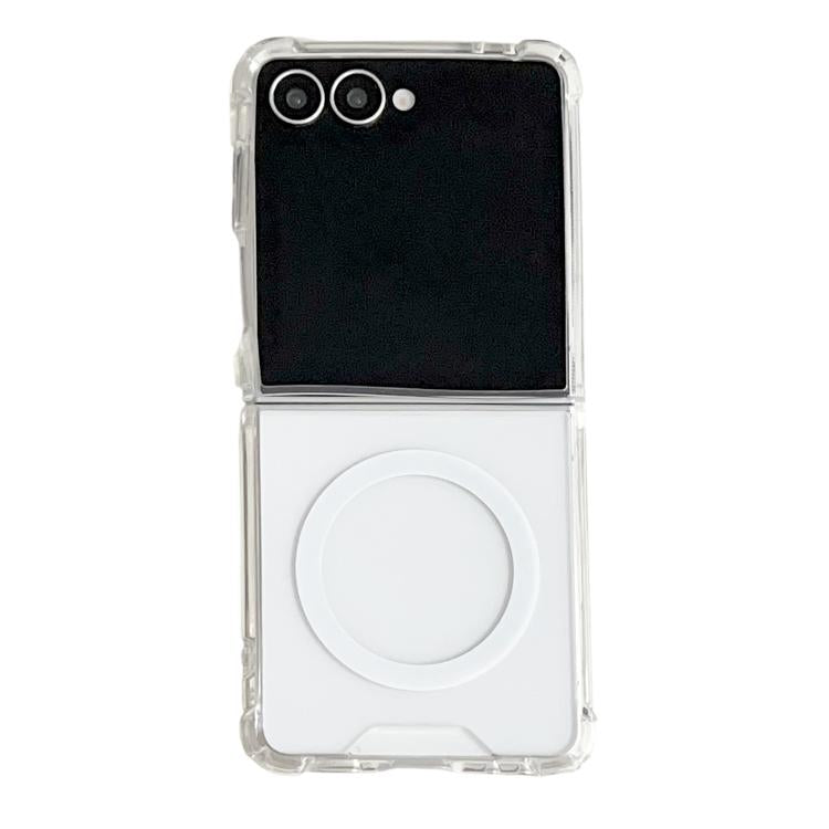 Clear MagSafe Four-corner Anti-fall Phone Case, For Galaxy Z Fold8 Ultra 5G, For Galaxy Z Fold8 5G, For Galaxy Z Flip8 5G, For Galaxy Z Fold7 5G, For Galaxy Z Flip7 5G