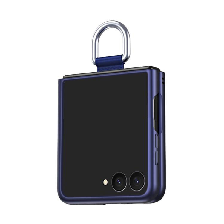 Electricplating Ring Buckle Folding Phone Case, For Galaxy Z Flip8 5G, For Galaxy Z Flip7 5G