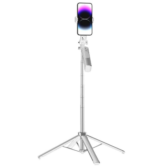 P18 Portable Travel Selfie Stick Retractable Anti-Shake Gimbal Phone Holder, P18