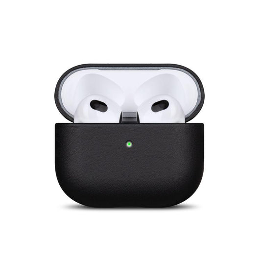Schutzhülle für Ohrhörer aus vollnarbigem Echtleder, für AirPods 4, für AirPods Pro 2, für AirPods 3, für AirPods Pro