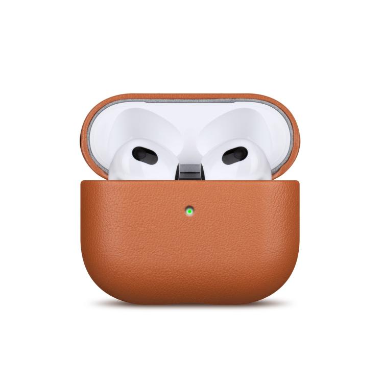 Full-grain Genuine Leather Earbuds Protective Case, For AirPods 4, For AirPods Pro 2, For AirPods 3, For AirPods Pro, For AirPods 2 / 1