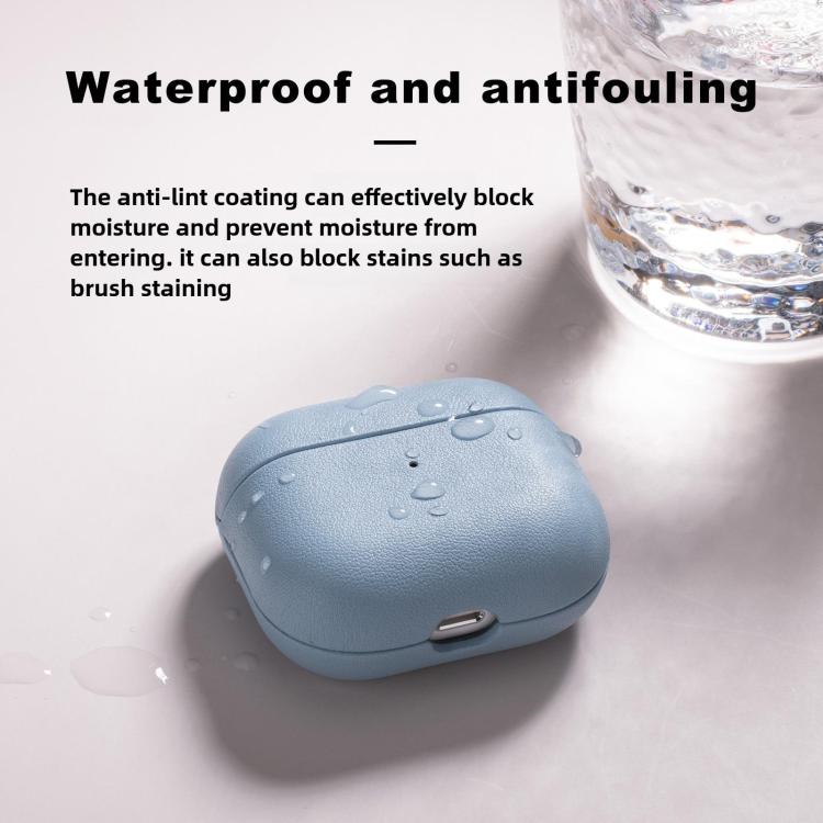 Full-grain Genuine Leather Earbuds Protective Case, For AirPods 4, For AirPods Pro 2, For AirPods 3, For AirPods Pro, For AirPods 2 / 1