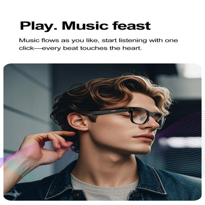 Lunettes intelligentes S336, prenant en charge la reconnaissance d'objets par IA / les conversations par IA / les appels vocaux