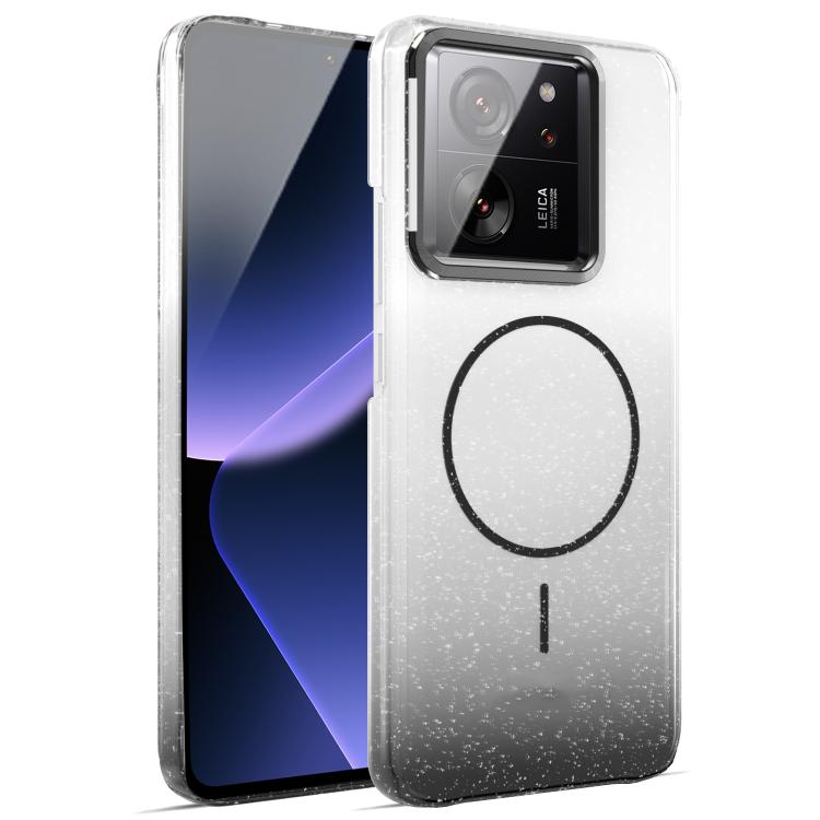 Gold Diamond Glitter Gradient MagSafe Shockproof Phone Case, For Xiaomi Redmi 12 4G, For Xiaomi 13T / 13T Pro, For Xiaomi Redmi Note 12 Pro 4G, For Xiaomi Redmi Note 12 4G, For Xiaomi Redmi Note 12 Pro 5G, For Xiaomi Redmi Note 11 Pro 4G / 5G          ...