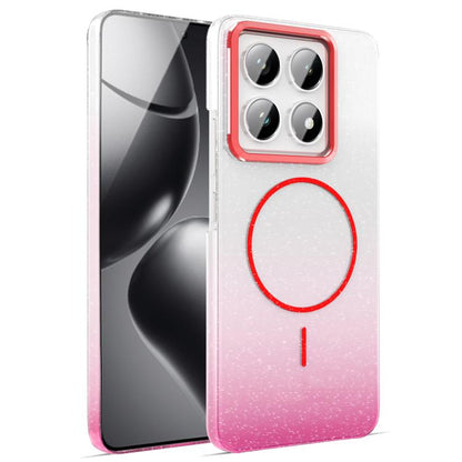 Gold Diamond Glitter Gradient MagSafe Shockproof Phone Case