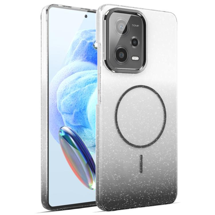 Gold Diamond Glitter Gradient MagSafe Shockproof Phone Case, For Xiaomi Redmi 12 4G, For Xiaomi 13T / 13T Pro, For Xiaomi Redmi Note 12 Pro 4G, For Xiaomi Redmi Note 12 4G, For Xiaomi Redmi Note 12 Pro 5G, For Xiaomi Redmi Note 11 Pro 4G / 5G          ...