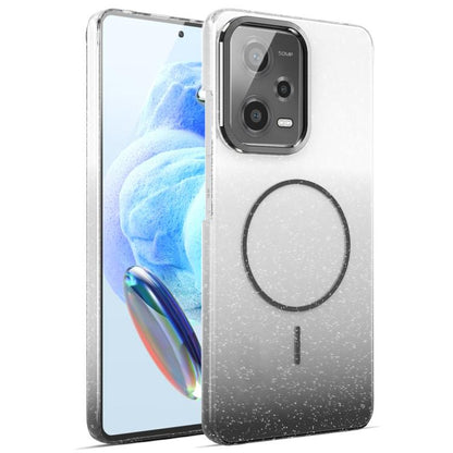 Gold Diamond Glitter Gradient MagSafe Shockproof Phone Case, For Xiaomi Redmi 12 4G, For Xiaomi 13T / 13T Pro, For Xiaomi Redmi Note 12 Pro 4G, For Xiaomi Redmi Note 12 4G, For Xiaomi Redmi Note 12 Pro 5G, For Xiaomi Redmi Note 11 Pro 4G / 5G          ...