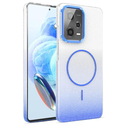 Gold Diamond Glitter Gradient MagSafe Shockproof Phone Case, For Xiaomi Redmi 12 4G, For Xiaomi 13T / 13T Pro, For Xiaomi Redmi Note 12 Pro 4G, For Xiaomi Redmi Note 12 4G, For Xiaomi Redmi Note 12 Pro 5G, For Xiaomi Redmi Note 11 Pro 4G / 5G          ...