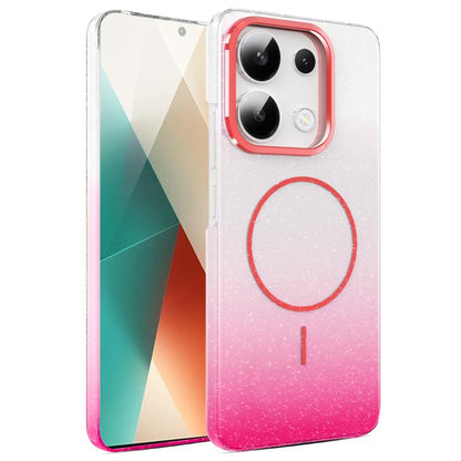 Gold Diamond Glitter Gradient MagSafe Shockproof Phone Case