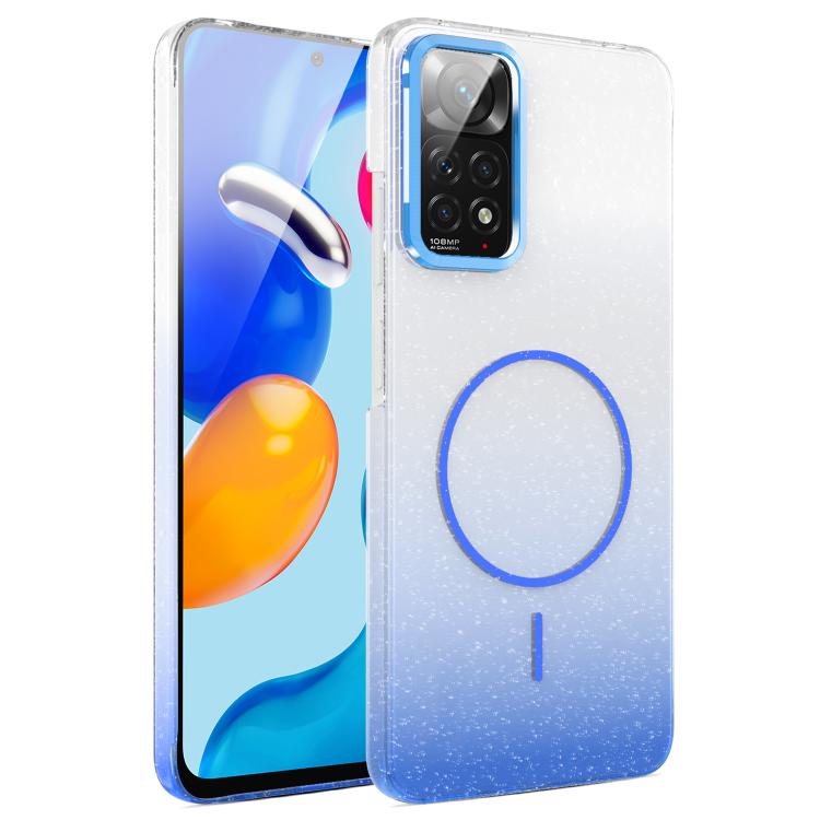 Gold Diamond Glitter Gradient MagSafe Shockproof Phone Case, For Xiaomi Redmi Note 14S, For Xiaomi Poco X7 5G, For Xiaomi Poco X7 Pro, For Redmi Note 14 Pro 4G Global, For Redmi Note 14 4G Global 163.25mm, For Xiaomi Redmi Note 14 5G                   ...